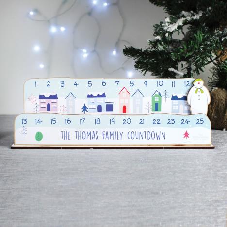 Personalised The Snowman Make Your Own Christmas Advent Countdown Kit Extra Image 2